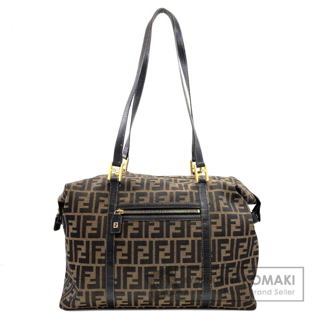 Fendi Zucca canvas tote bag